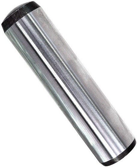 Штифт 14х90 цилиндрический с внутренней резьбой DIN7979D, закаленная сталь - фото